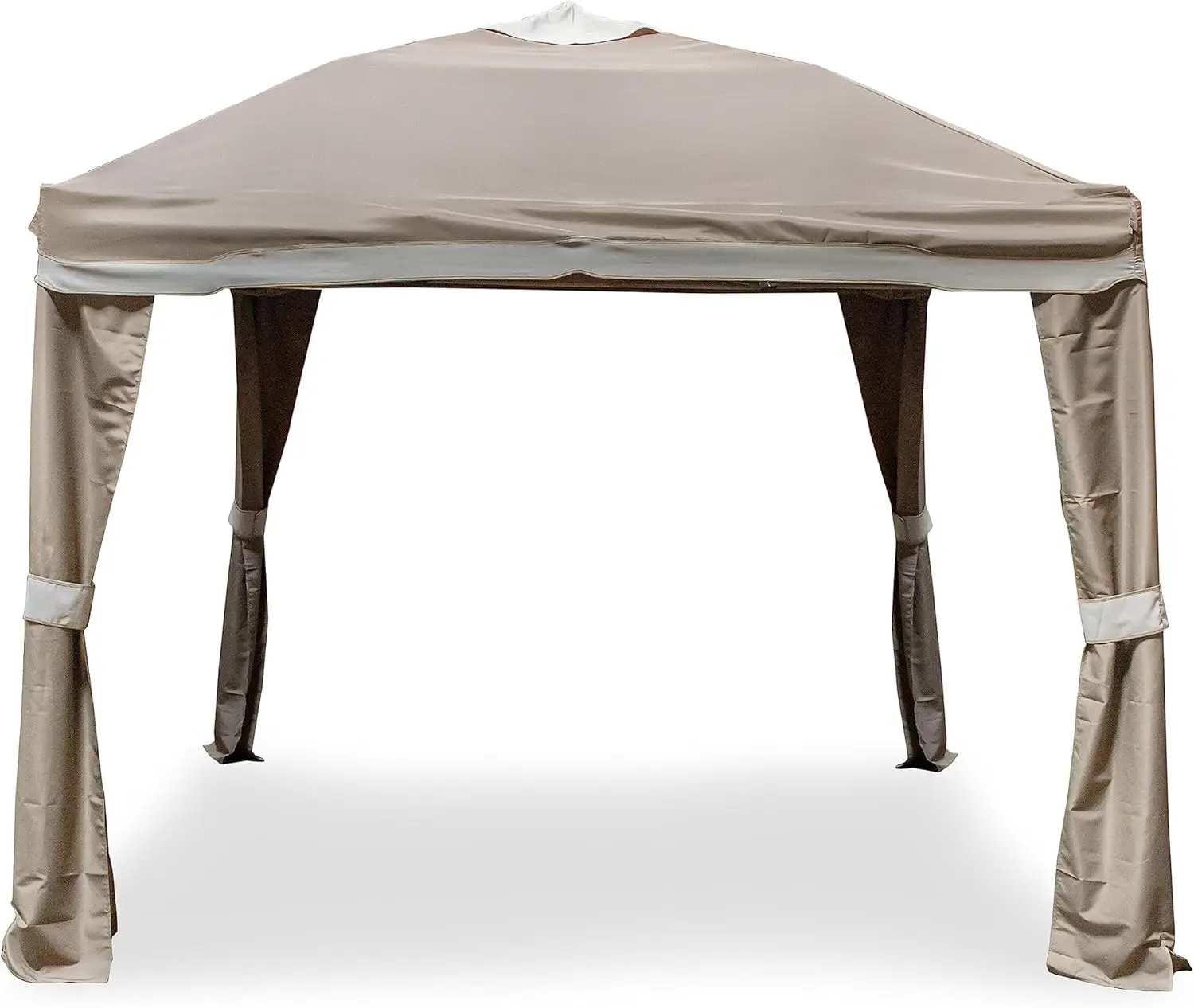 

Furniture of America Bulwar 11'x11' Портативная уличная выдвижная палатка-альтанка и сетчатые шторы, потолочное вентиляционное отверстие с мягкой верхней частью, навес, для спины
