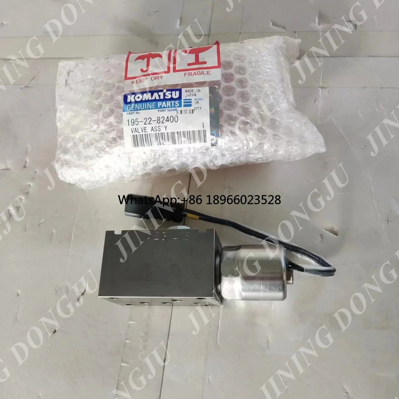 high performance High Performance  Solenoid Valve Ass'y 195-22-82400 With Stock Available And Fast Delivery