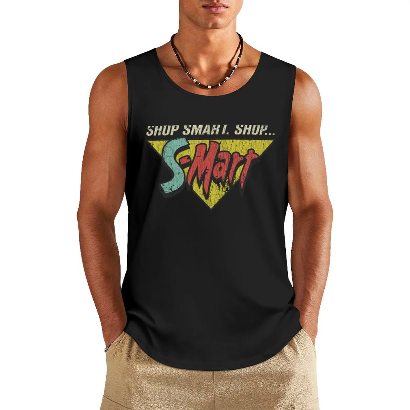 

Shop Smart. Shop S-Mart! Tank Top men gym Sports clothing cool things