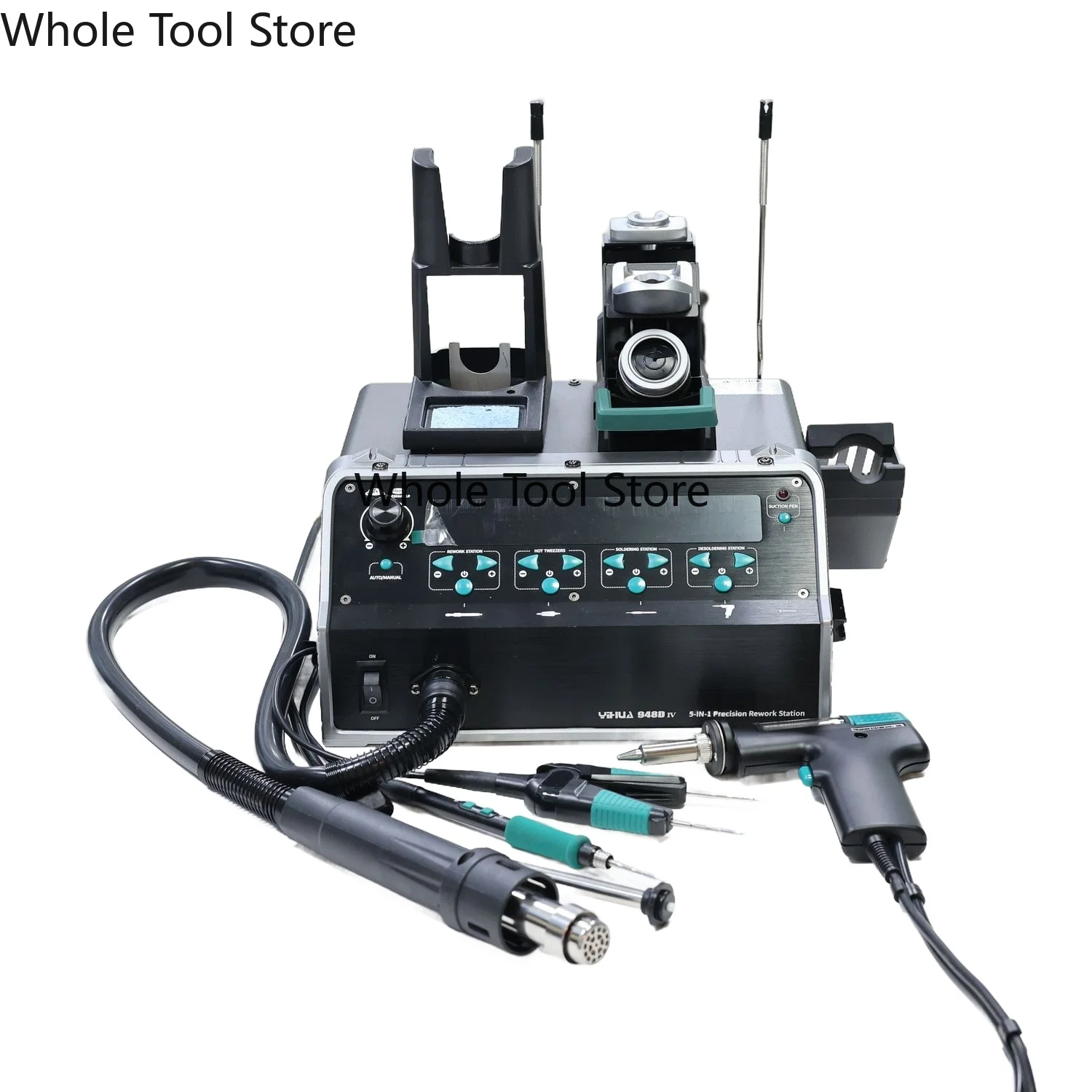 

948D IV 5-in-1 Soldering Station SOIC CHIP QFP BGA Component Desoldering Electronic Factory Repair Shop