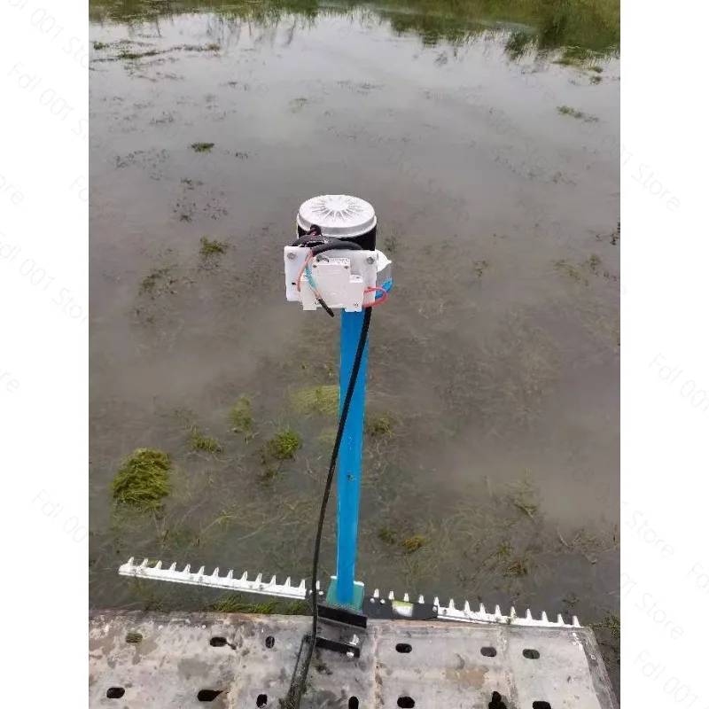 Underwater Lawn Mower 12V Electric Submersible Grass Trimmer For Pond Lake Pool Aquatic Weed Removal Maintenance Tool