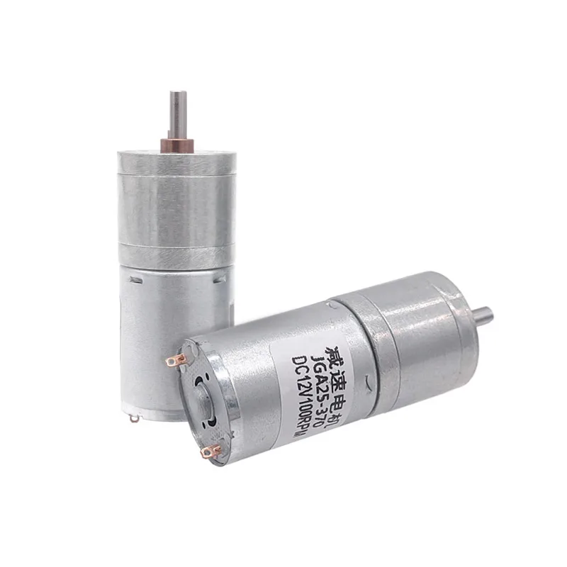 1PCS JGA25-370 DC motor geared motor 6/12/24V high torque electric gear motor 5/10/15/30/60/100/150/200/300/400/500/1000/1200rpm - AliExpress 13