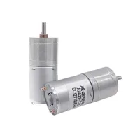 1 Uds JGA25-370 motorreductor de CC 6/12/24V motor de engranaje eléctrico de alto par 5/10/15/30/60/100/150/200/300/400/500/1000/1200rpm