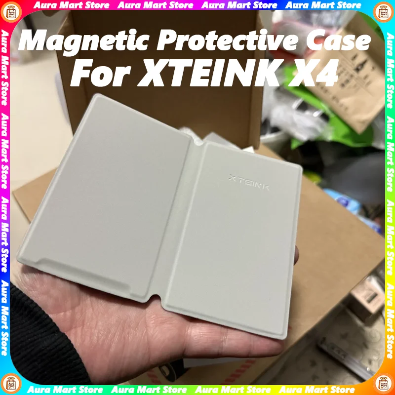 Funda protectora magnética para lector XTEINK X4, cubierta protectora multicolor para lector electrónico Xtrink X4, accesorios para lector electrónico de tinta electrónica