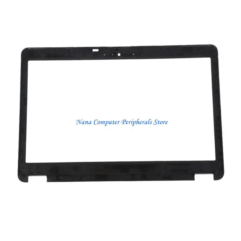F68C New Laptop Front Screen Frame LCD Bezel Protective Cover Replacement for DellLatitude E6440 Laptop with Camera Hole