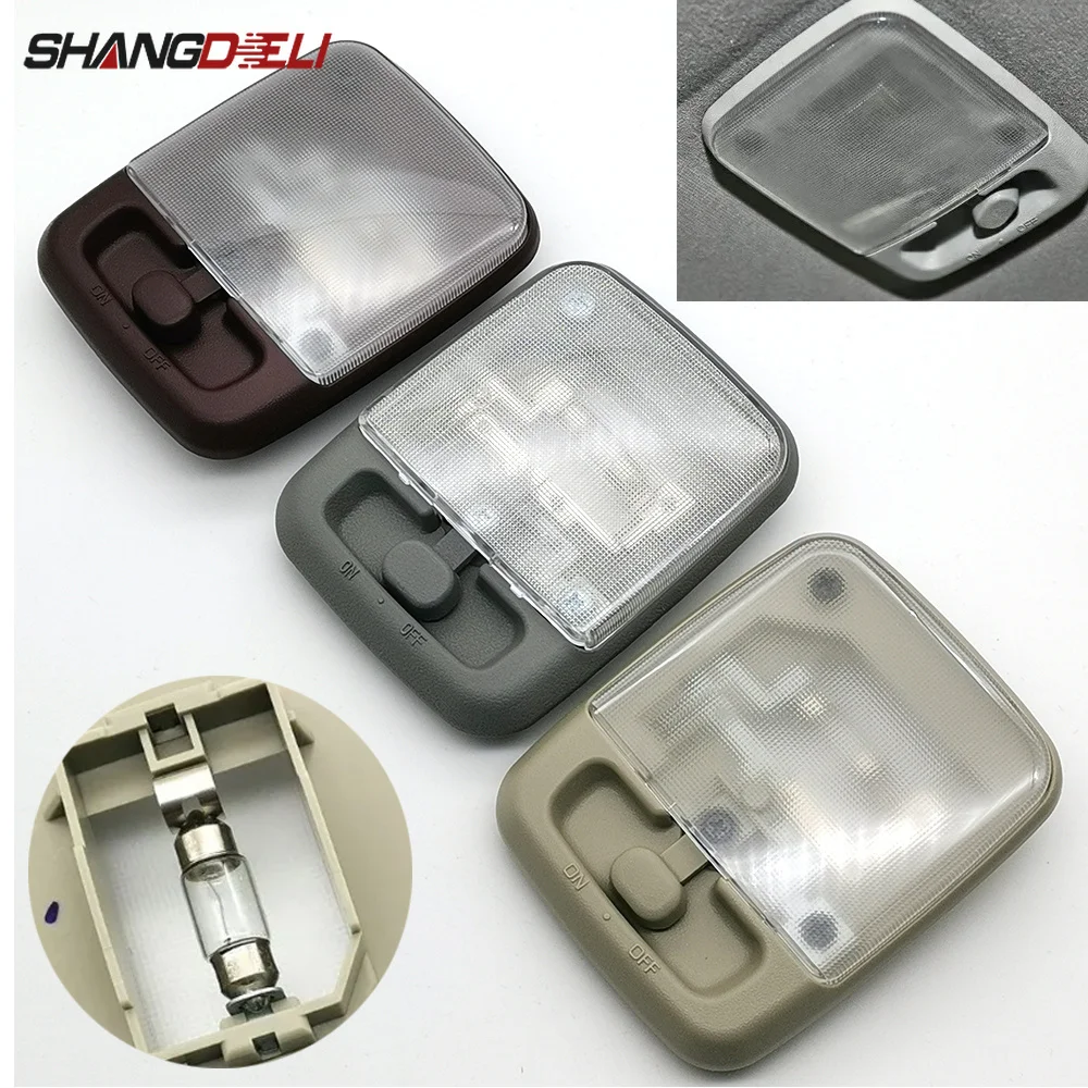 Vehicle  Interior Lighting Parts Replacement Overhead Reading Lamp  Assembly with Bulb Assembly Fit for Nissan Paladin NV200