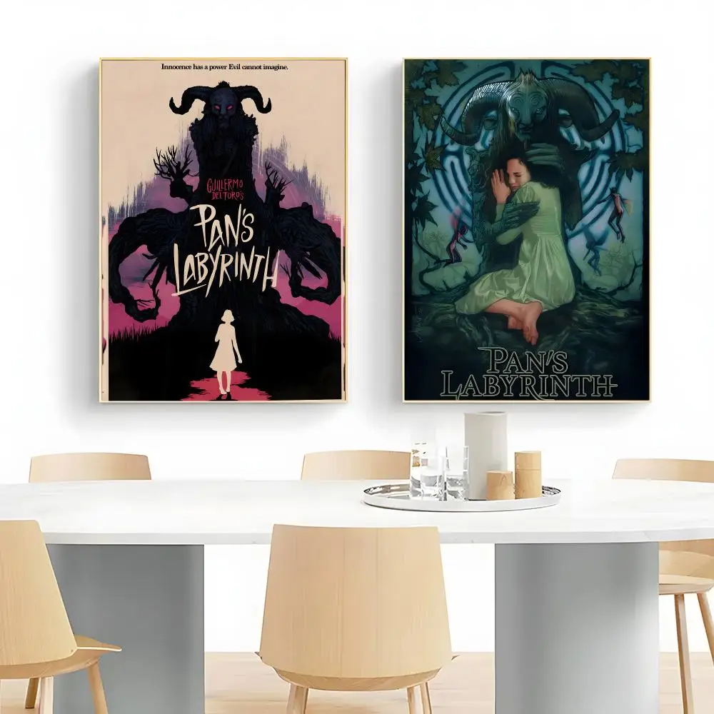 Dark Fantasy Movie P-Pan's Labyrinth Poster Wall Art Print Decorative Mural Home Decor Gift Unframed