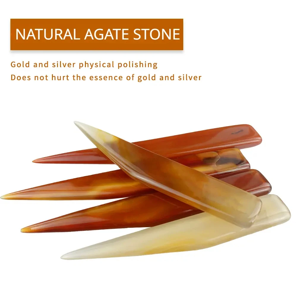 Professional Mini Agate Polishing Knife Jewelry Cleaning Engraving Tool for Rings Bracelets Restoration DIY Craft Accessories