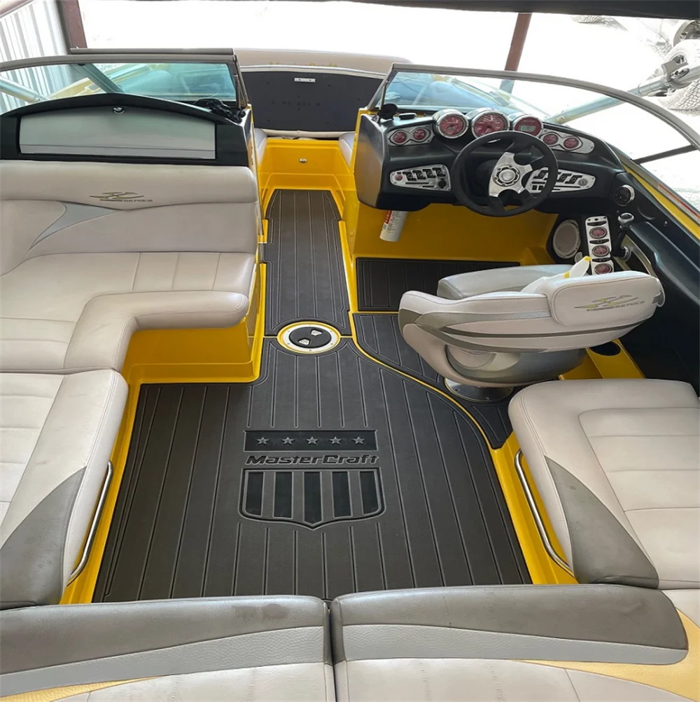 

2008 MasterCraft X-1 Плавательная платформа Pad Лодка EVA Искусственная пена Тиковая палуба Напольный коврик SeaDek MarineMat Gatorstep Стиль Самоклеящийся