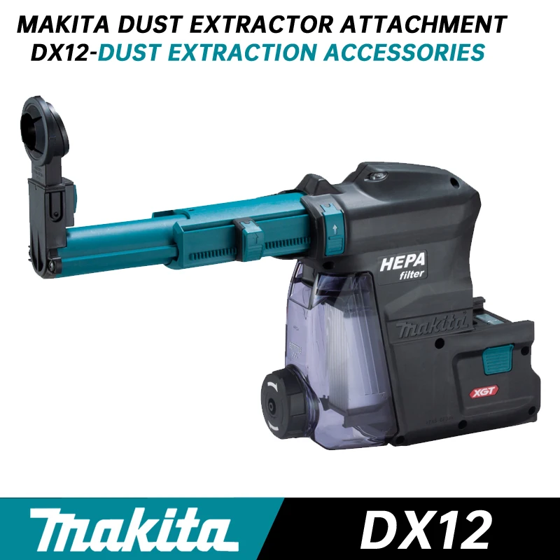 MAKITA Vacuum Cleaner Collector Electric Drill Hammer Dust Collection System HEPA Filter DX05/DX06/DX08/DX10/DX12/DX15/DX16