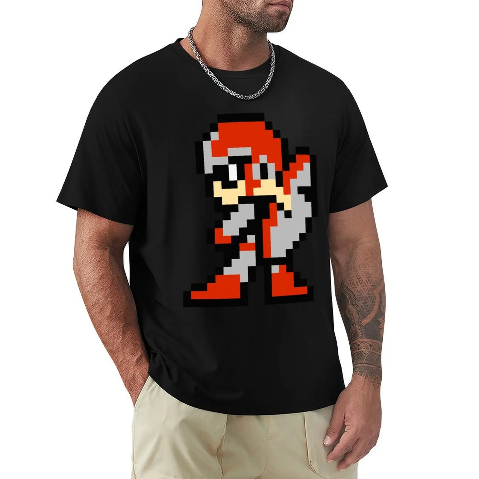 

Nes Protoman T-Shirt oversized graphic tee oversized cheap stuff shirts graphic tee shirts men graphic