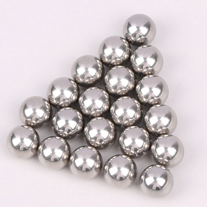 Accessorio modello Mini sfera di miscelazione della vernice in acciaio inossidabile anticorrosione da 20 pezzi per agitare il diametro della vernice circa 7mm