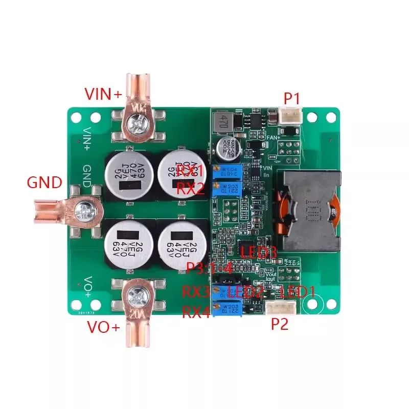60V/20A Bidirectional Power Module Automatic Voltage Boosting Car Charging Battery Power Board Electronic Components