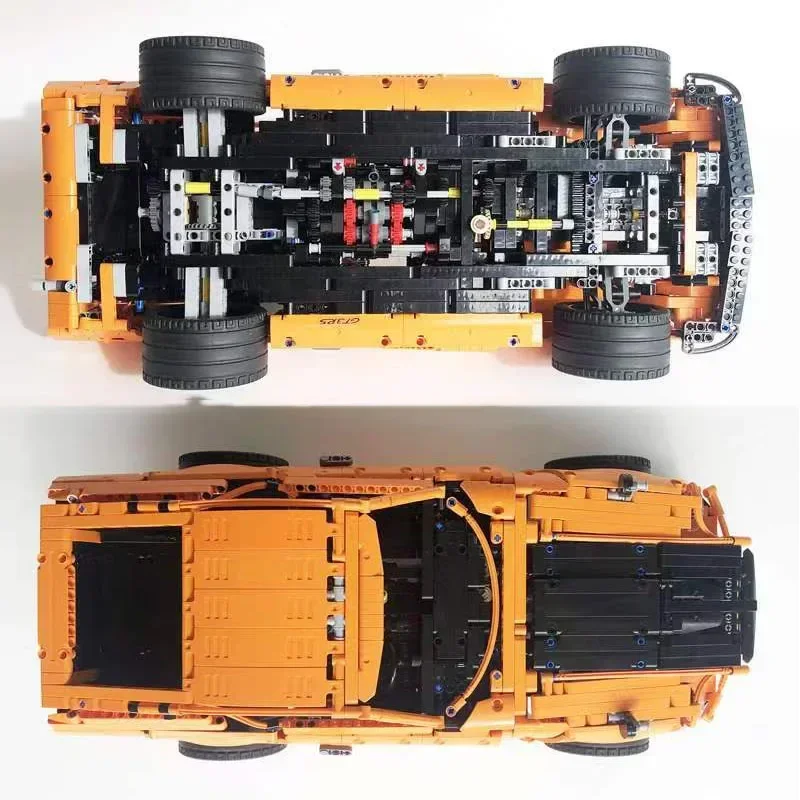 جديد MOC-26511 1971 240Z - GT3 RS سرعة سيارة باردة نموذج بناء عدة الالعاب العملاقة صبي فتاة عيد ميلاد كتلة هدية الكريسماس