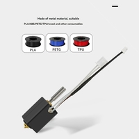 Classic-3D Printer Hotend Kit For ELEGOO Neptune 4 PLUS/4 MAX All-Metal Hotend With 0.4Mm Nozzle 24V 80W 3D Printer Accessorie