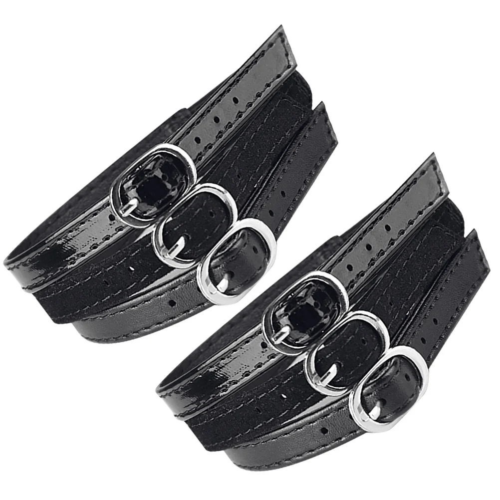 3 أزواج قابل للتعديل الاستخدام اليومي كعب الأشرطة تحديد مشبك حزام الحذاء الإناث عالية الكعب العصابات ملحق أحذية الأشرطة للكعب #6