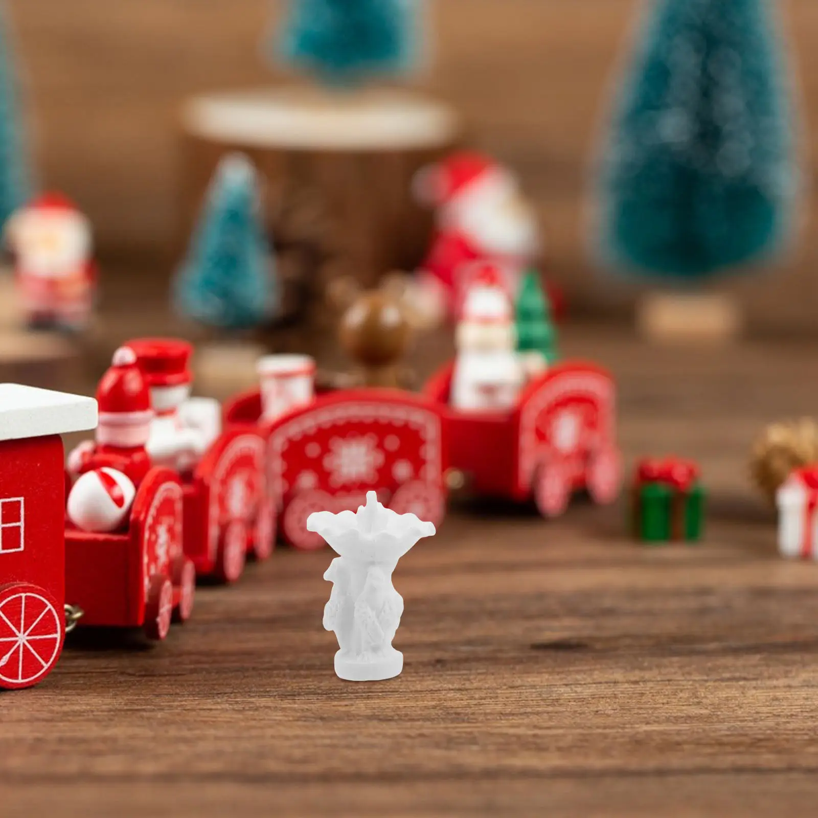 

Набор из 3-х архитектурных скульптур-фонтанов ручной работы для миниатюрных ландшафтных композиций, садов, настольных микросцен и диорам