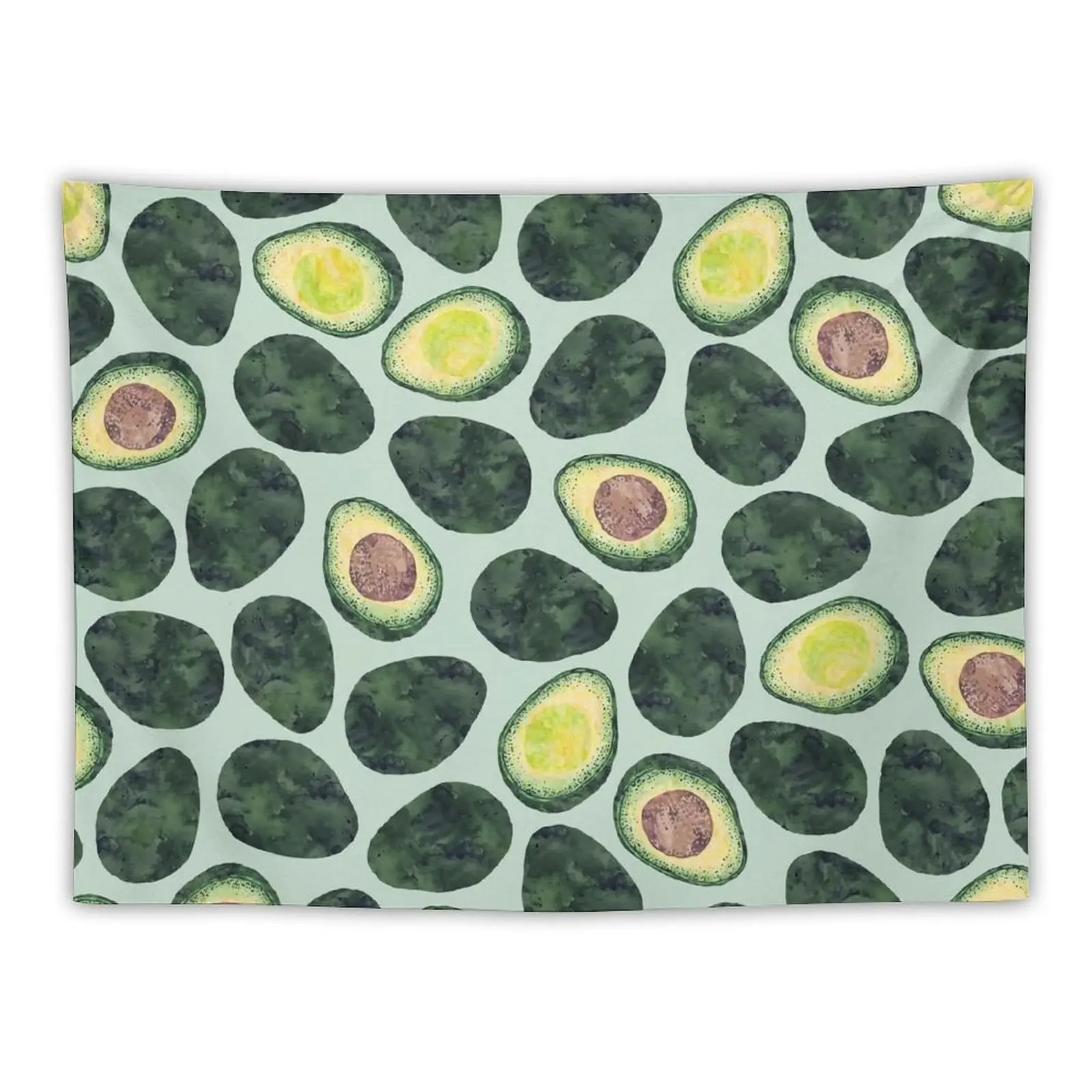 

New Avocado Addict Tapestry Outdoor Decoration Room Decorating Aesthetic Decoration For Home Kawaii Room Decor