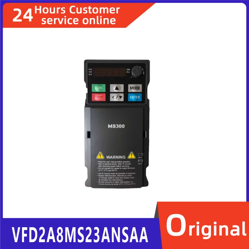 

Новый оригинальный модуль преобразования частоты VFD2A8MS23ANSAA VFD4A8MS23ANSAA VFD7A5MS23ANSAA VFD11AMS23ANSAA