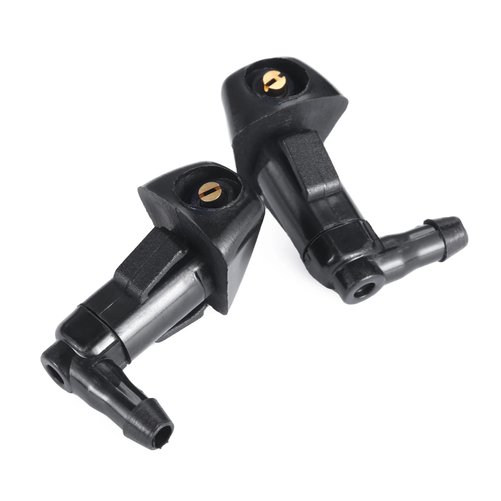 2Pcs Auto Front Windshield Wiper Washer Water Jet Nozzles 76810