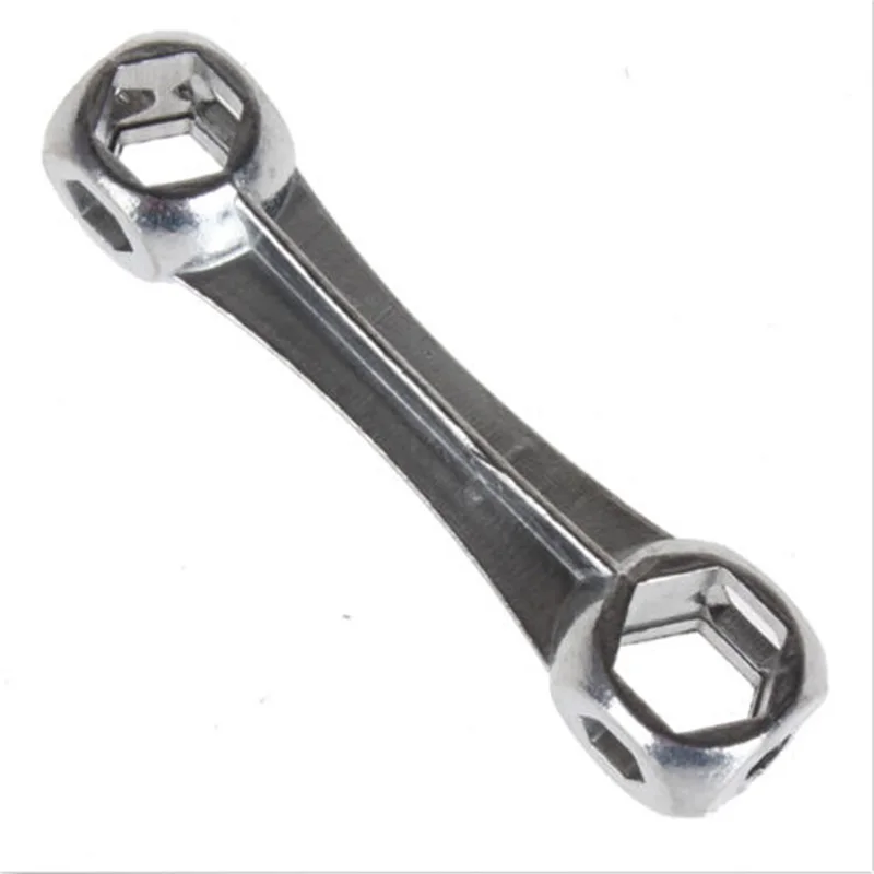 10 in 1 Mini Pocket Size Bone Wrench Multipurpose Wrench Hexagon Sleeve Tool Portable Repair Bicycle Riding Sleeve Hand Tool