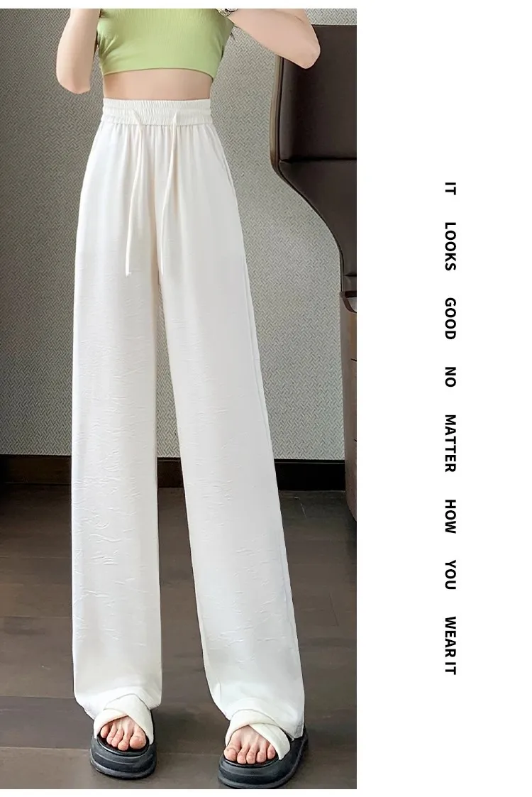 بنطال ذو قصة أرجل واسعة خمر المرأة الخريف الشرير واسعة تناسب مهرجان في الهواء الطلق الزخرفية مطوي المرقعة Femininas الزنانير سوفتشيل النطاقات