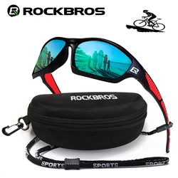 ROCKBROS Racing Bike Sunglasses Men Women Large Lenses Bicycle Glasses UV400 Protection Eyewear Cycling Goggles Outdoor Sport