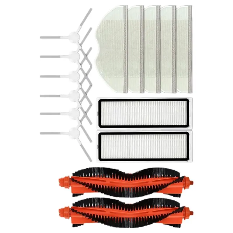

A59P новая основная боковая щетка для швабры, сменный комплект HEPA-фильтра для робота-пылесоса Xiaomi S40C/E101, аксессуары, запасные части