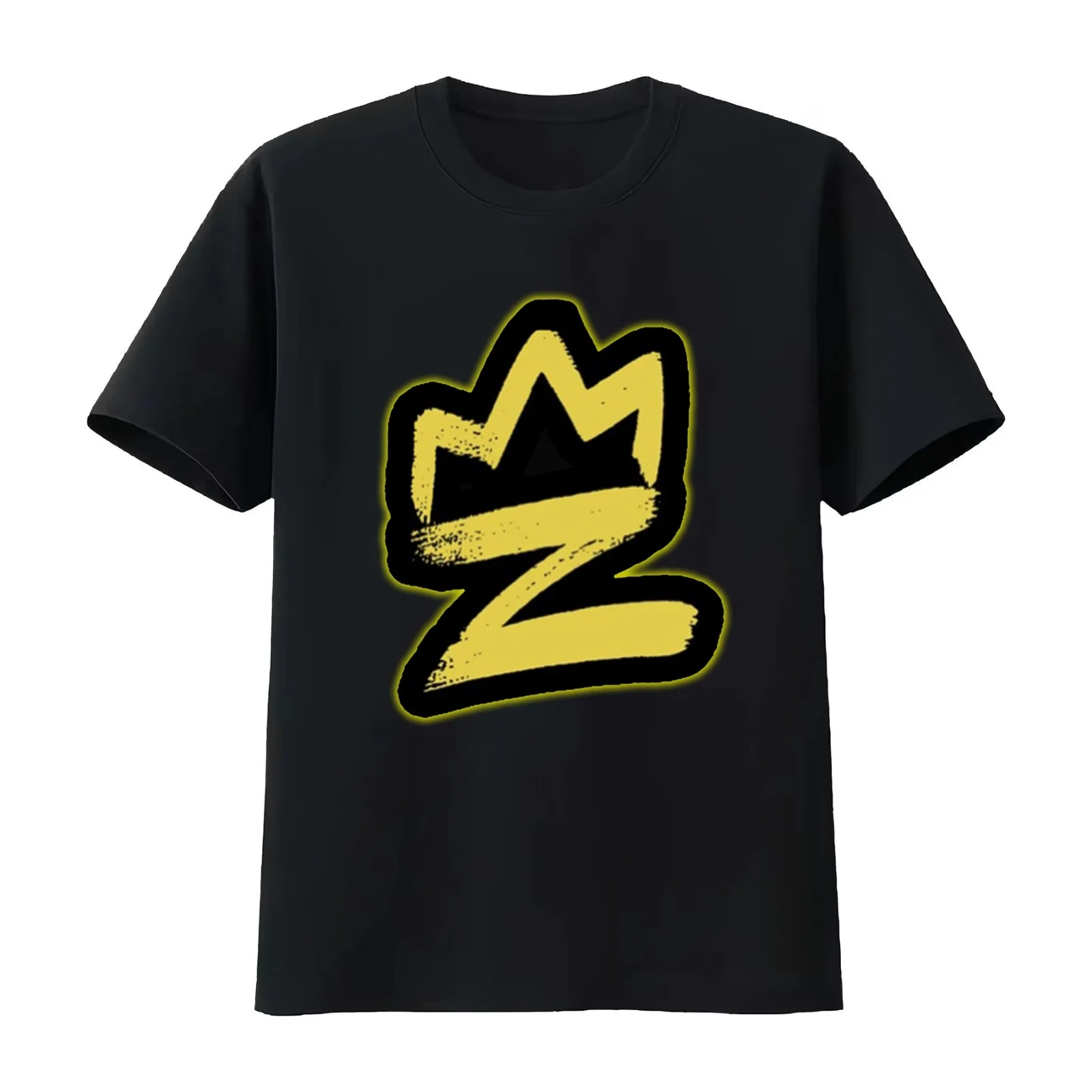 Zach king T-Shirt Summer Casual Cotton Tee Oversized Streetwear Tops Vintage Graphic Print Loose Fit Short Sleeve