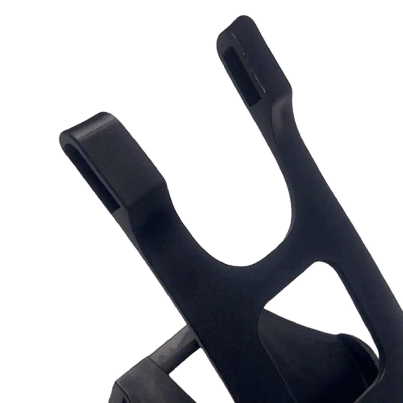 Exercise Bike Toe Clips ABS Pedal Adapters Half Toe Cage Universal Replacement Parts Indoor Cycling for Home Gym Riders