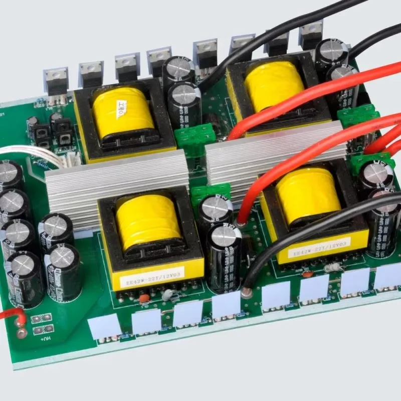 Inwerter 3000W MSW z moduflowaną sinusoidą i ekranami LCD