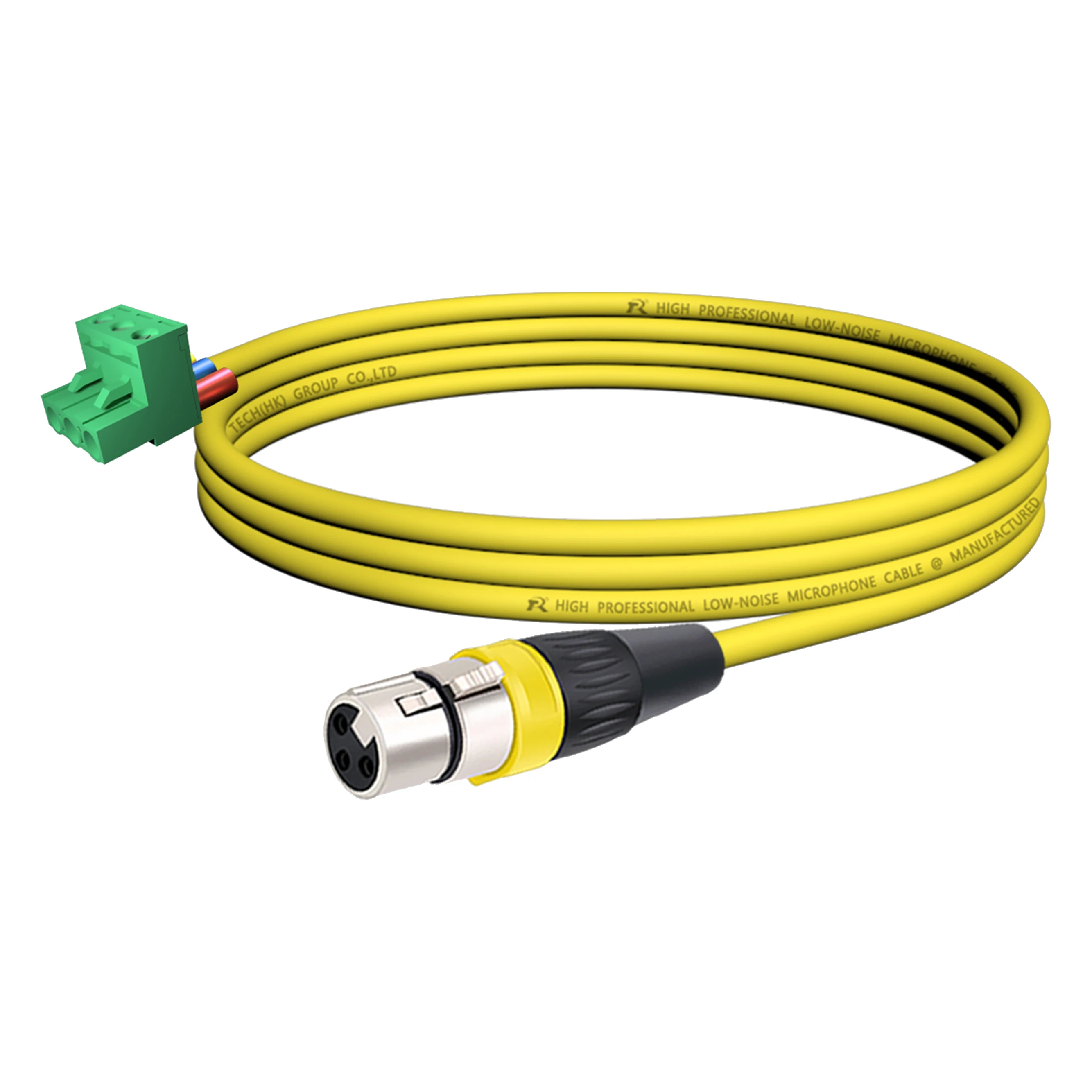 Interconnect, 5,08 mm 3-poliger Plug-and-Play-Phoenix-Stecker für 3-polige Cardano-Audio-Kabel (weiblich/männlich), silberfarbener Metallsteckerkörper – Detail 17