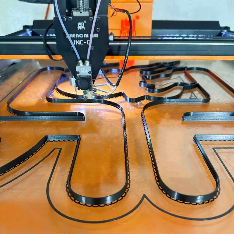 

New 3D Signage Printer Letter 3D Printer Large Size Letters