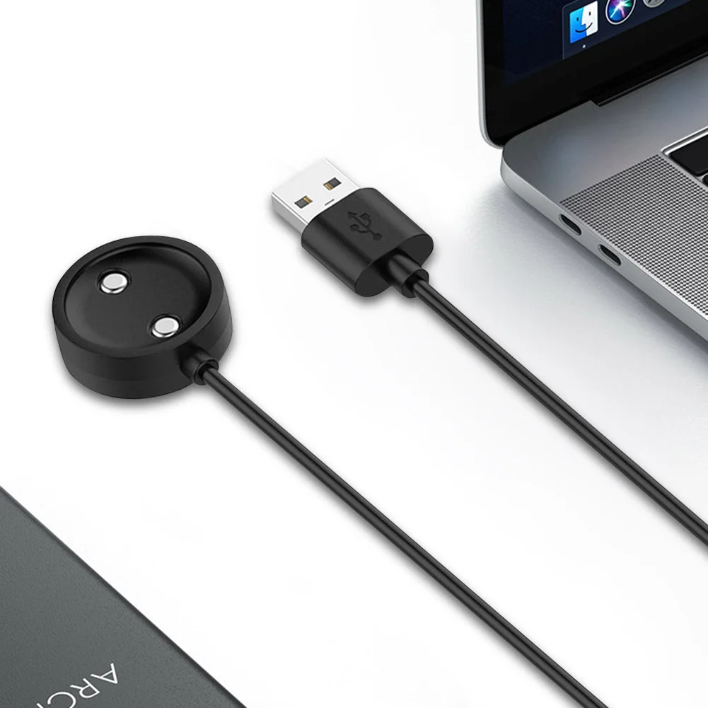1 متر المغناطيسي USB كابل شحن 2 دبوس ساعة ذكية شاحن حوض محول ل Suunto 9 الذروة برو/Suunto العمودي/Suunto سباق