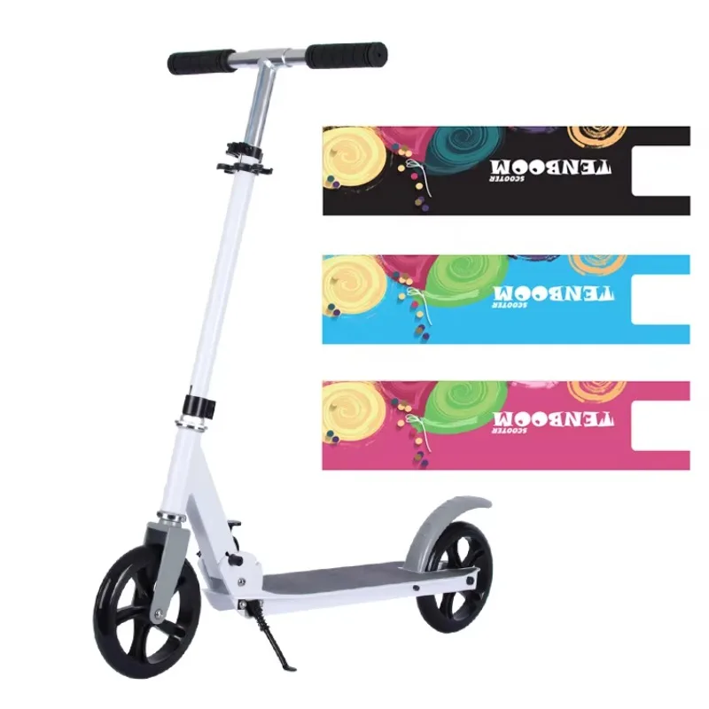 

STLF EU USA Drop Shipping CE Certification 2 Wheel Children Kick Scooter Pink Yellow Green Toys Baby Red Light Blue Body Kick Sc