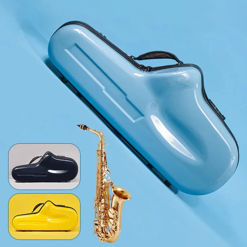 

Alto saxophone hard shell luggage sturdy saxophone password bag backpack waterproof and anti-fall musical instrument bag