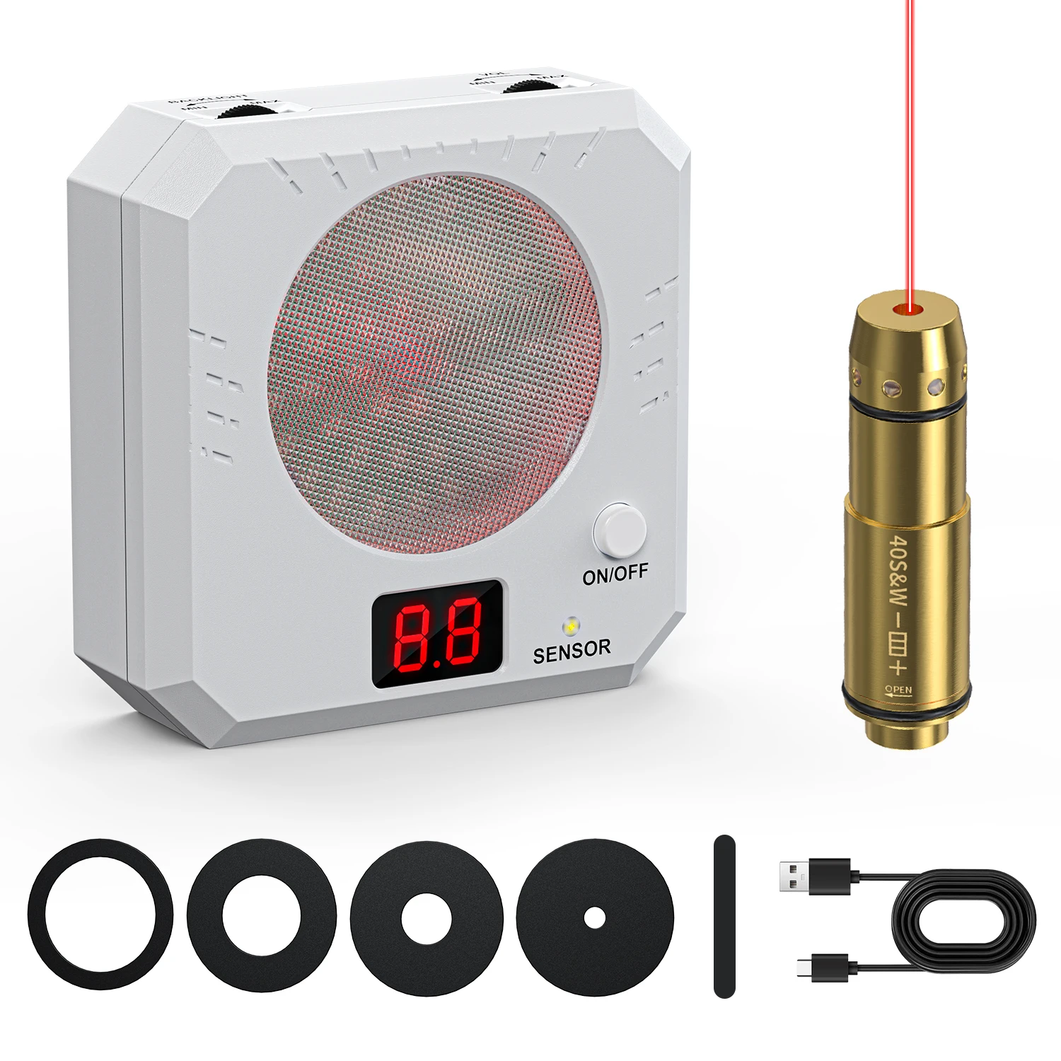 

Лазерный прицел 40SW: обеспечивает точную калибровку без регулировок, позволяя быстро настроить прицел.