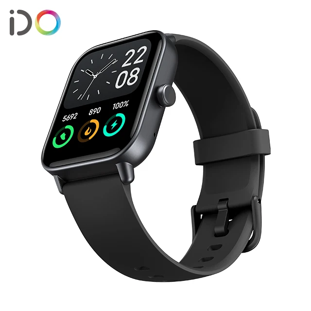 TJXL-Entry Level Bestseller 1,8" TFT Full Touch Square Screen BT Calling Wasserdichte Gesundheitsverfolgung Smartwatch für Android IO