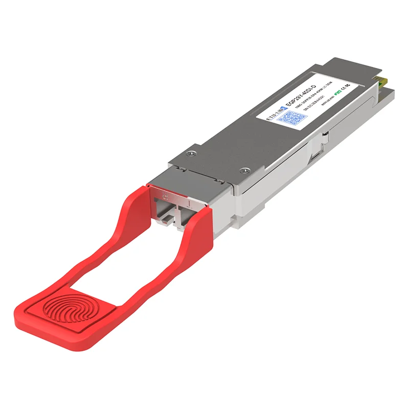 Módulo transceptor óptico 100G-QSFP28-ER4, 1310nm, 40km, doble LC, modo único, 100GBace