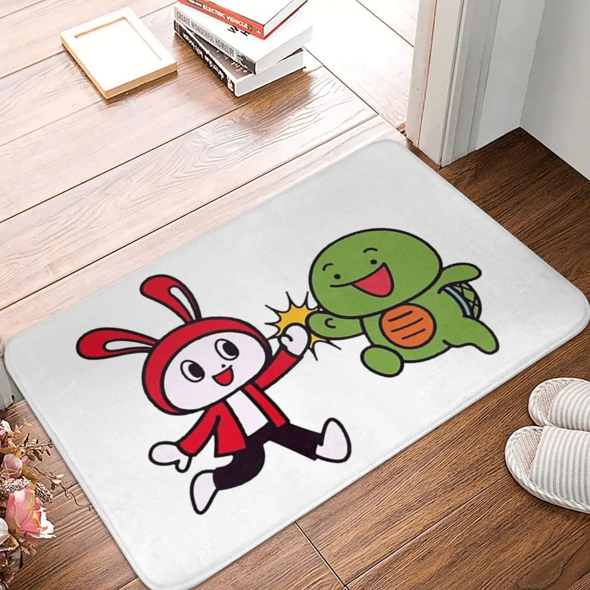 Jj Mikey Maizen Anti-slip Doormat Floor Mat Washable Carpet Rug for Kitchen Entrance Home Balcony Footpad Mats