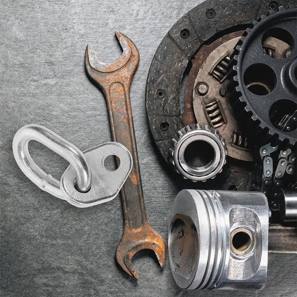 

2Pcs Safety-Tested Alloy Steel Engine Lift Bracket Lifting Eye Bolt 5500Lb Max Load for Engine Hoist Support Automotive Repair