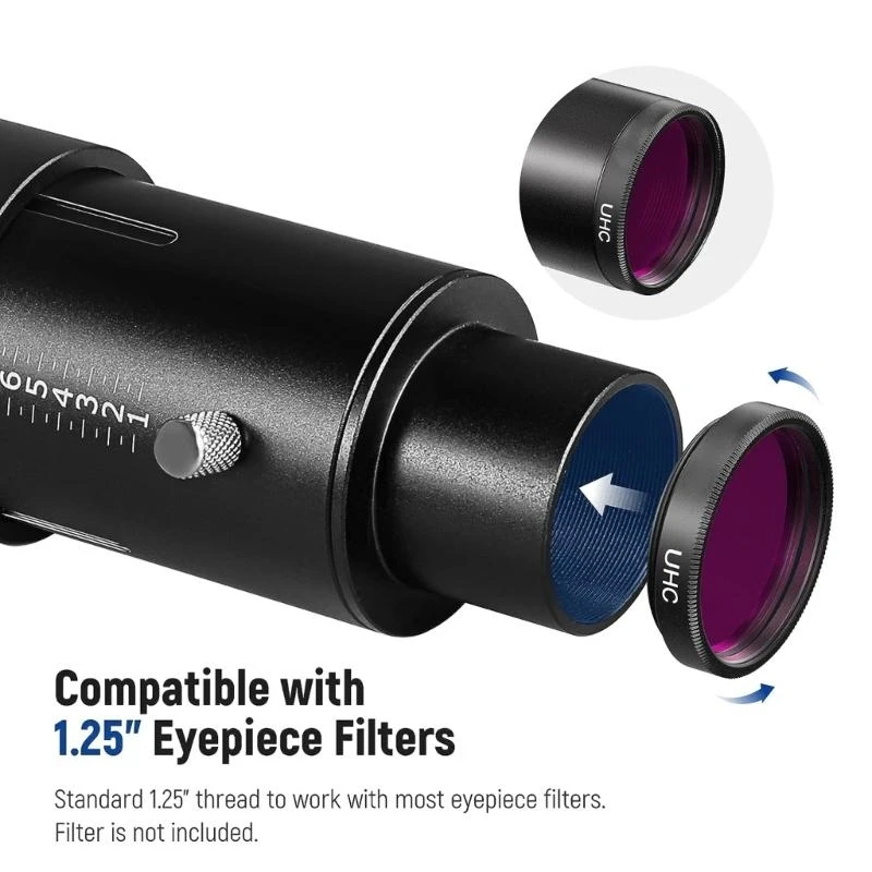 Eyepiece Projection Adapter Take Your Photography to New Height Camera Adapter 1.25\