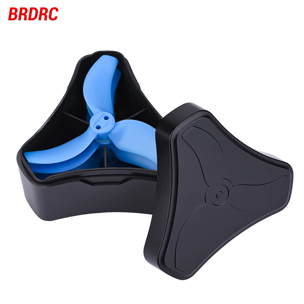 

BRDRC Avata 2 Propeller Storage Case for DJI Avata 2 Drone Wings Box Blade Propective Shell Could Hold 2 Pairs Blade Wings