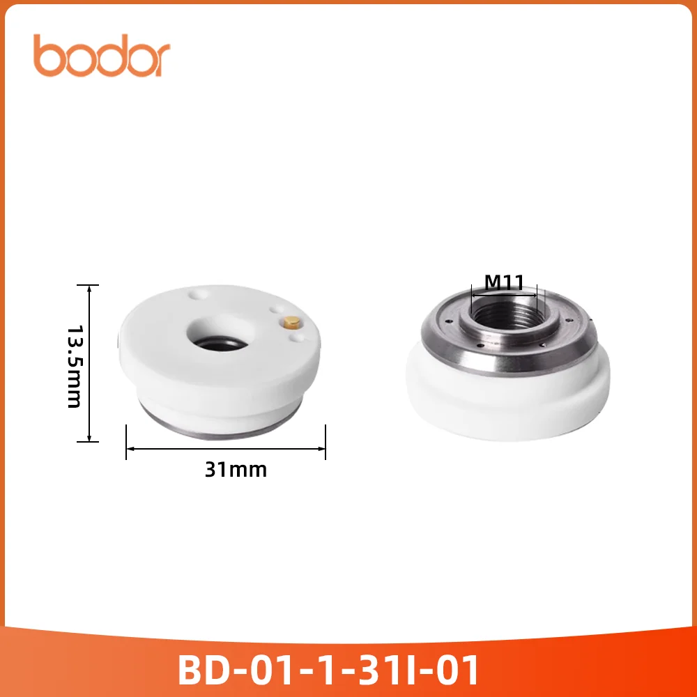 Original Bodor Laser Keramik D28 M11 D32 M14 D20.6 M8 Laserdüsenhalterring für Bodor Laserschneidkopf – Detail 4
