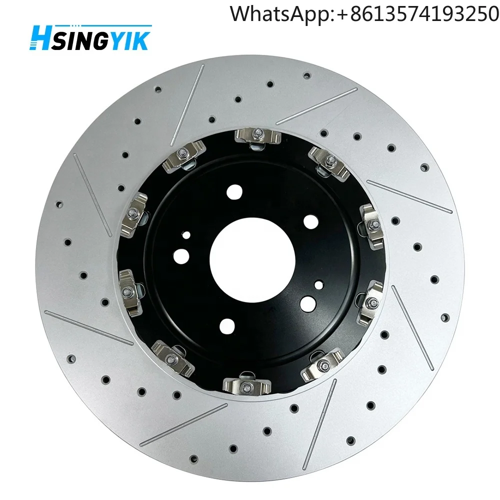 For Hsingyik Front Floating Break Disk Rotor for Mitsubishi Lancer Evo X 09.A193.13