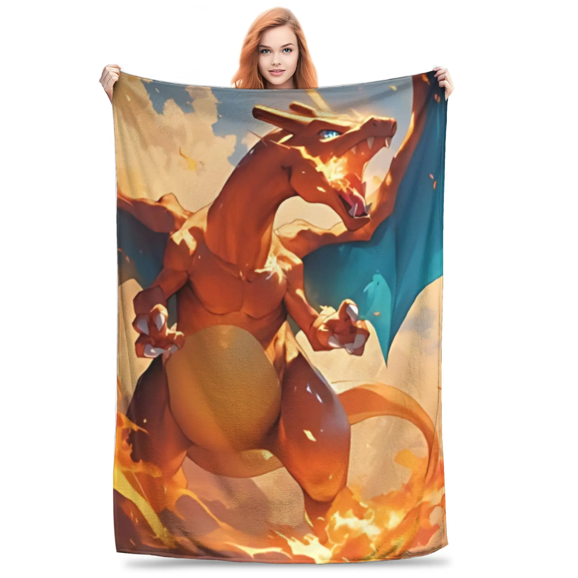 1PC Home Pokemon20  Blanket Throw Super Cosy Plush Living Room Sofa