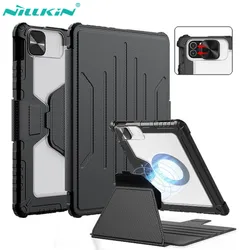 For iPad Air 13 2024 iPad Case Nillkin Bumper SnapSafe Case For iPad Pro 11 Magnetic Cover With Pen Slot For iPad 9th Generation