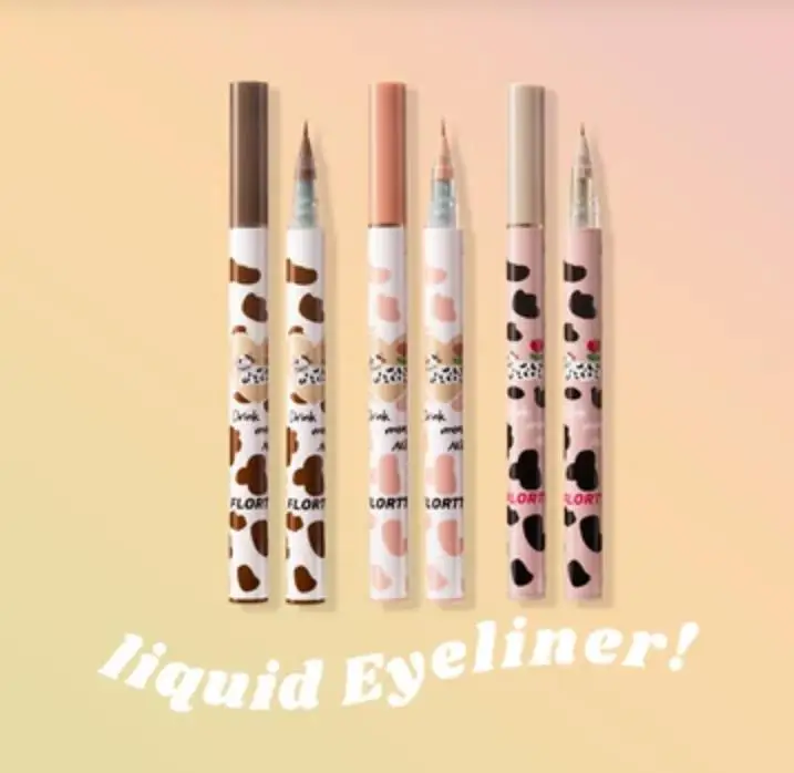 FLORTTE Fine Eyeliner Pen Aegyo-sal Pen Cute Eye Bags Shadow Outline Natural and Durable Waterproof Eye Liner Beauty Cosmetic