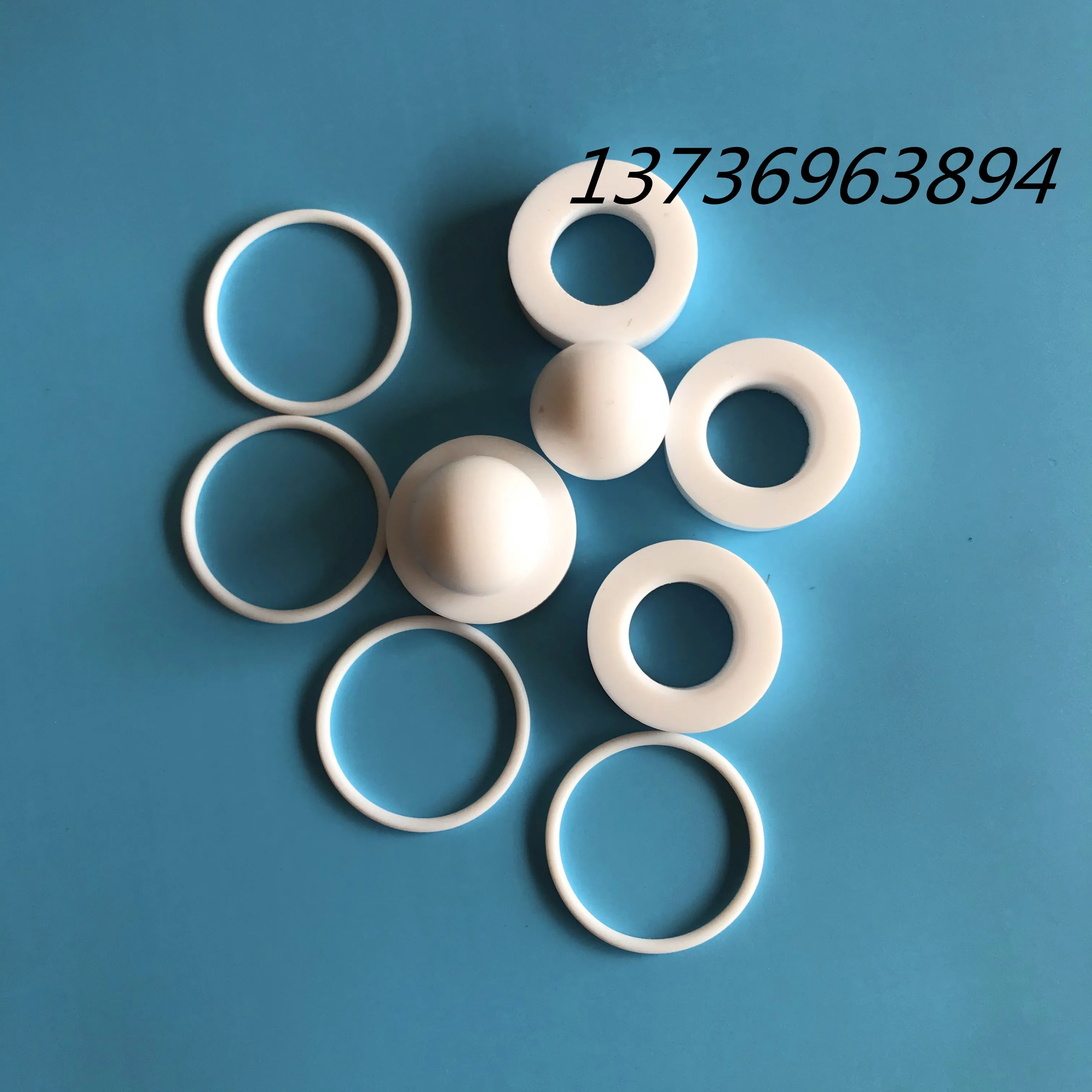 Imagem -02 - Aro Ingersoll Rand Bomba de Diafragma Teflon Bola Assento Teflon Bola 90532 Ingersoll Rand Vestindo Peças Kit de Reparo 1-inch