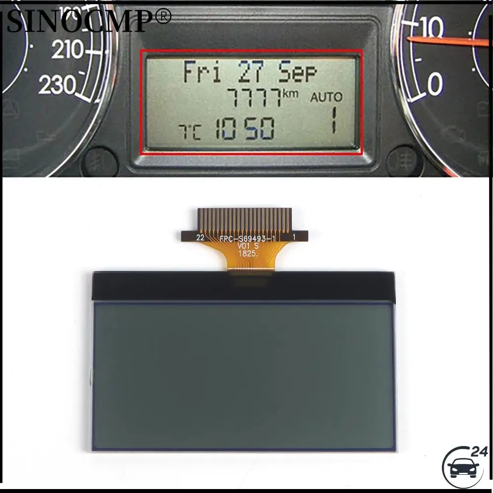 LCD Display 51822828 51828263 503003011600 For Citroen Nemo Fiat Grande Punto Fiorino Doblò Linea Strada Peugeot Bipper RAM